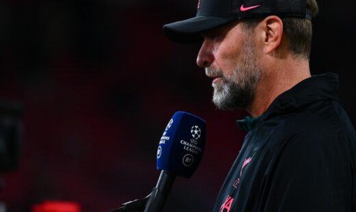 Jürgen Klopp durante un'intervista