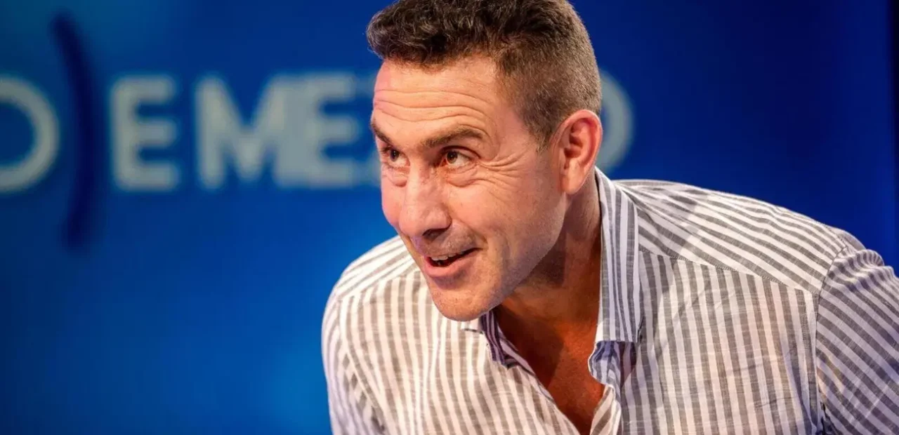 Roberto Vannacci durante la trasmissione In onda su La7