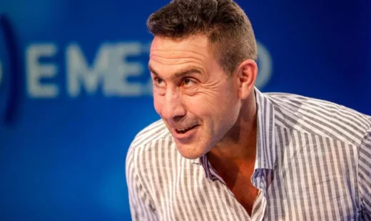 Roberto Vannacci durante la trasmissione In onda su La7
