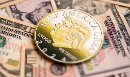 Grafico delle perdite degli investitori del memecoin $TRUMP