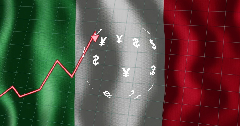 Grafico sulla performance delle società quotate italiane
