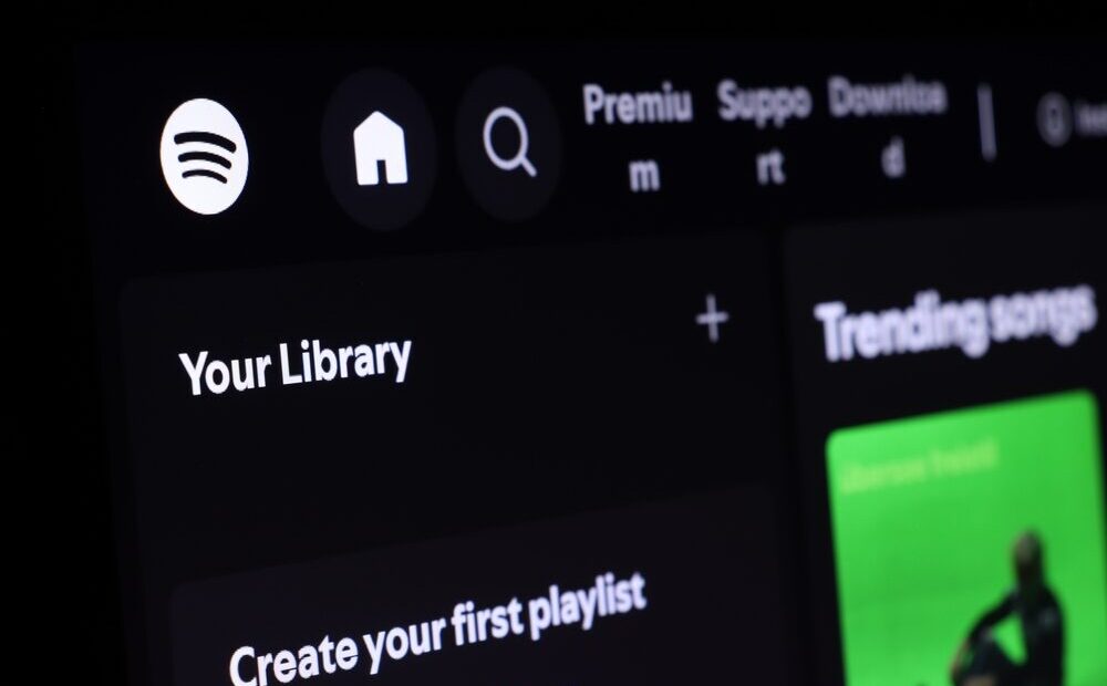 Grafico di crescita abbonati Spotify