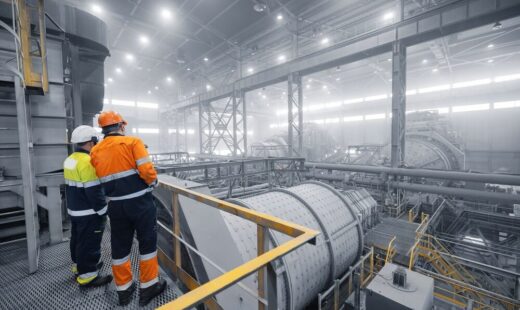 Grafico sulla produzione industriale in Italia