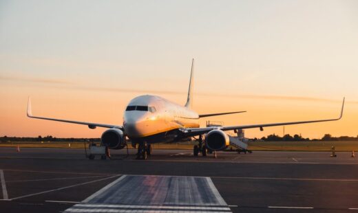 A350F di Airbus in volo