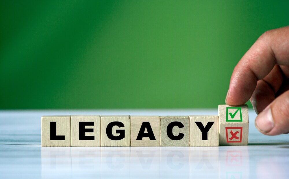 Rappresentazione grafica dei sistemi legacy e dell'innovazione tecnologica