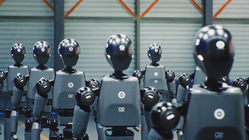 Robot postino bipede in fase di test
