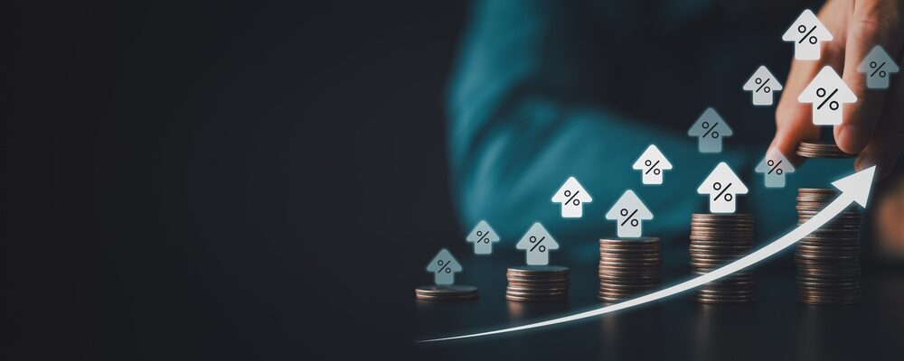 Rappresentazione grafica dei tassi di interesse della BCE