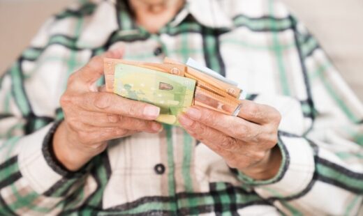 Grafico sull'andamento delle pensioni in Italia
