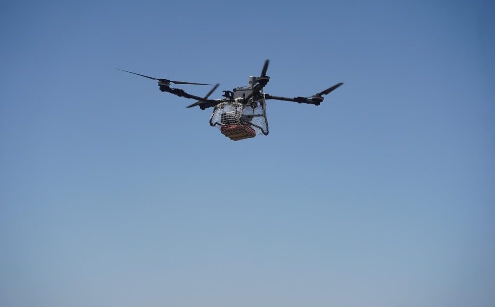 Drone cargo in azione nei rifugi alpini