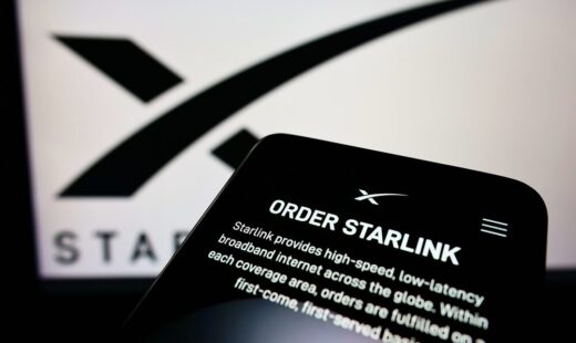 Aerei United Airlines con Starlink