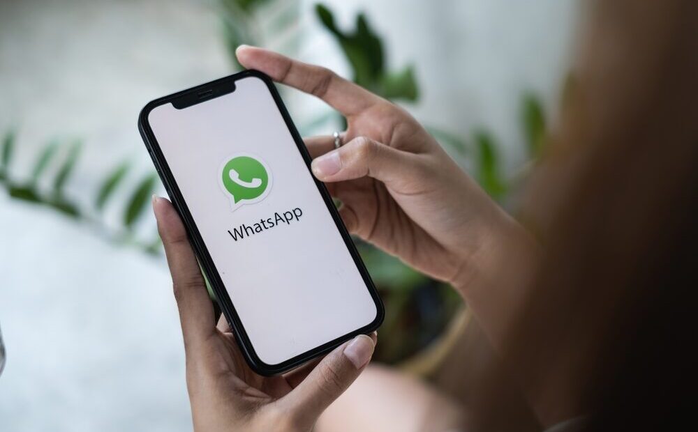 Screenshot dell'interfaccia WhatsApp con la nuova scheda 'Tu'