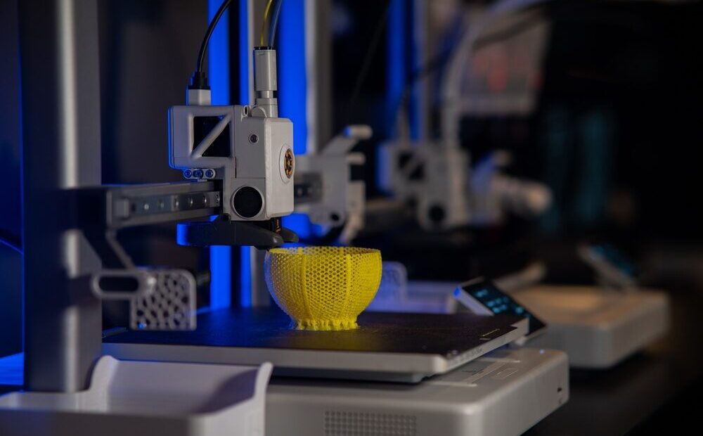 Ruote airless stampate in 3D per veicoli robotici