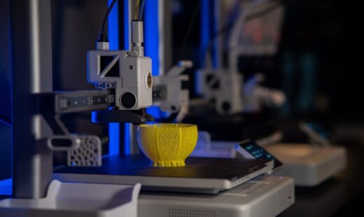 Ruote airless stampate in 3D per veicoli robotici
